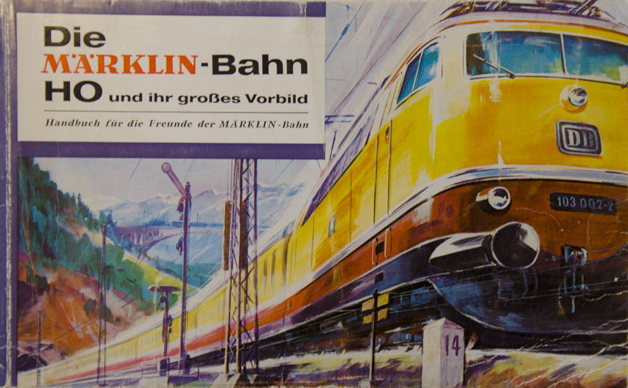 Märklin-Buch aus den 60er und 70er Jahren. (Foto: Robert Attenhauser)