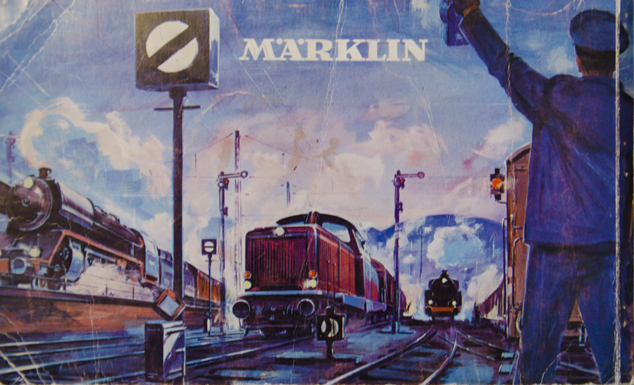 Märklin-Buch aus den 60er und 70er Jahren. (Foto: Robert Attenhauser)
